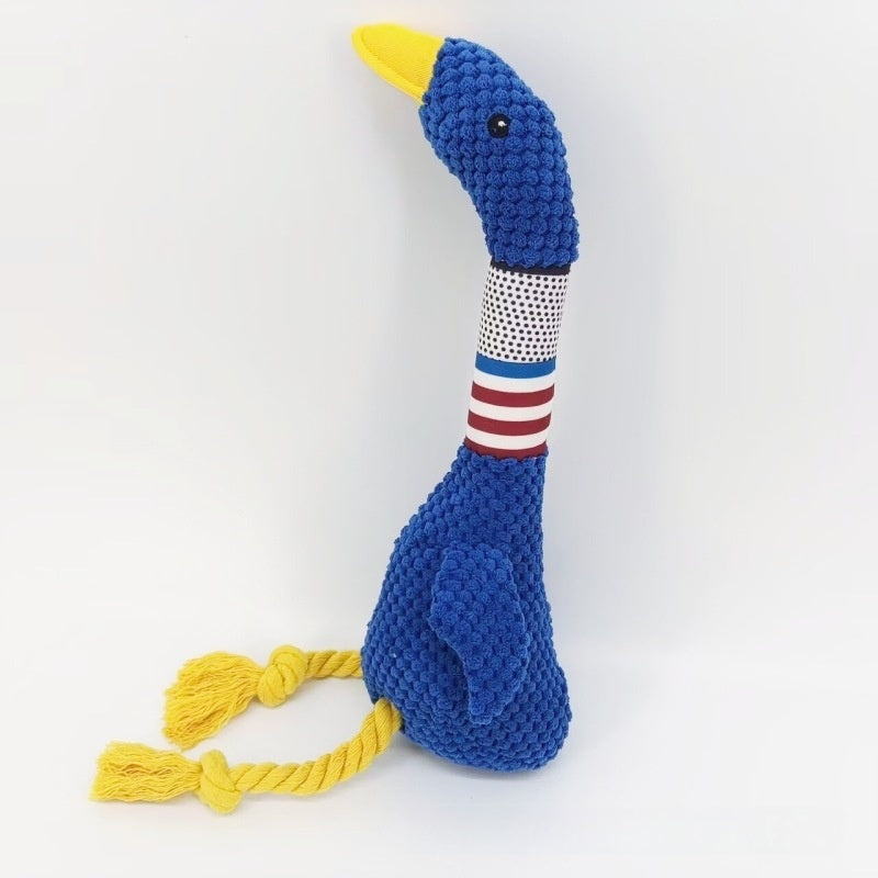 Juguete Oca de Peluche para Perro Resistente a Mordeduras