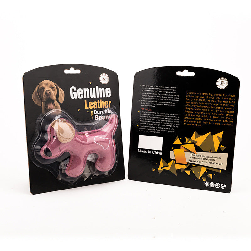 Juguete para Perro hecho de Piel de Vaca Bonitos Diseños