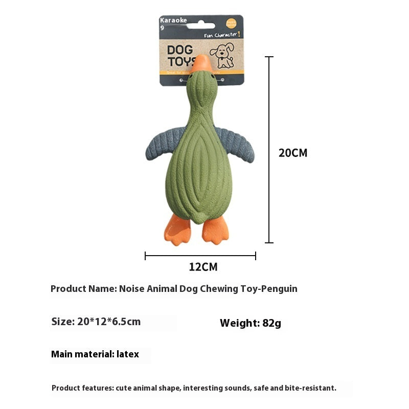 Juguete de Látex Resistente con Sonido para Mascota Perro