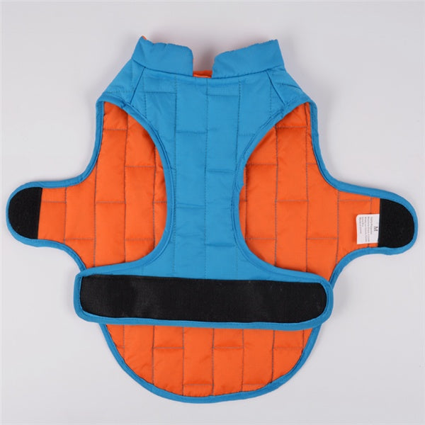 Chaqueta a Cuadros de Dos Colores para Perro