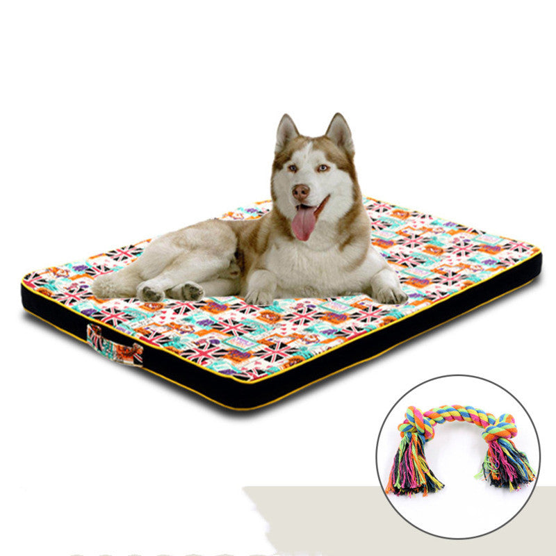 Colchoneta Alfombrilla para Perro Grande Resistente a Mordeduras e Impermeable.