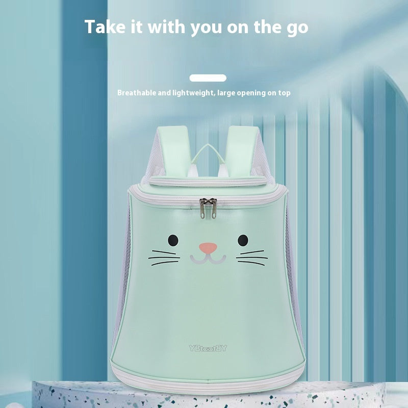 Mochila Bolsa Plegable para Transporte de Mascotas Gato Perro