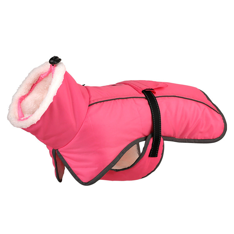 Abrigo Acolchado de Algodón para Perro Mascota Invierno,