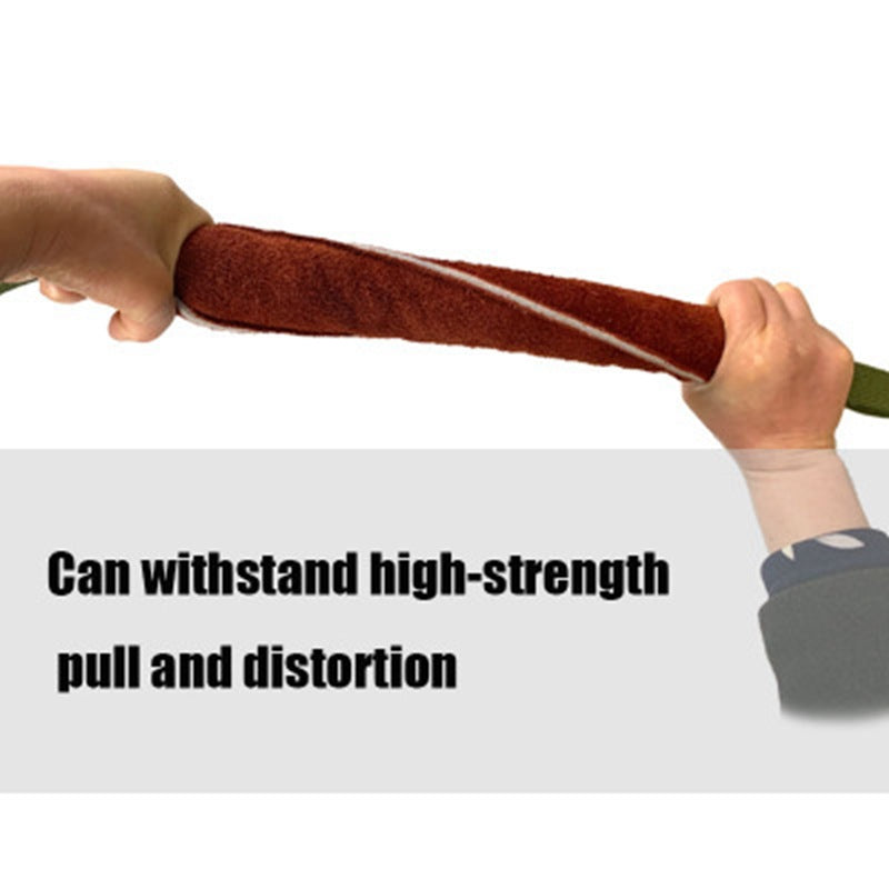 Palo de Entrenamiento Piel Vacuna para Morder Perro Mascota