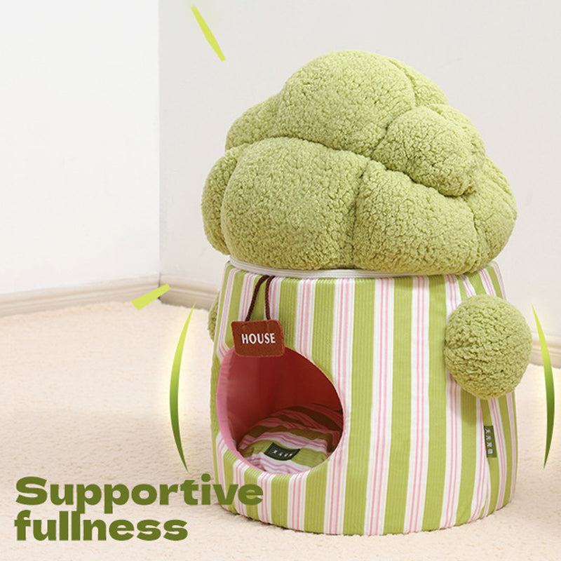 Cama Cerrada de Fantasia para Gato Mascotas