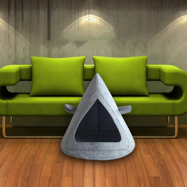 Nido de Fieltro para Gato Perro Mascotas