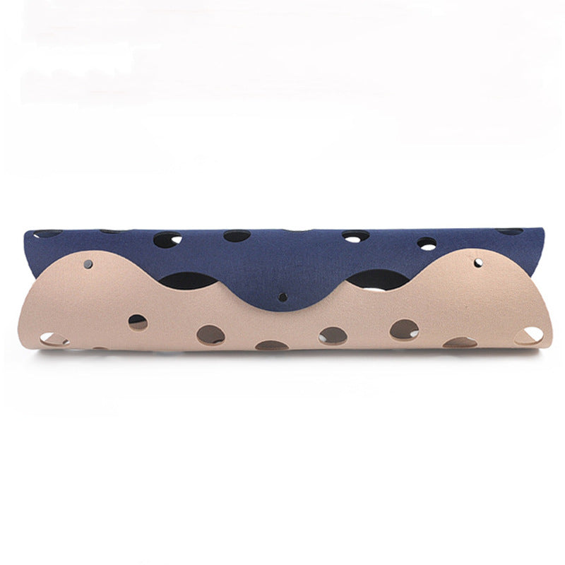 Túnel para Gato, Juguete Fieltro con Pompones, Nido Deformable y Plegable