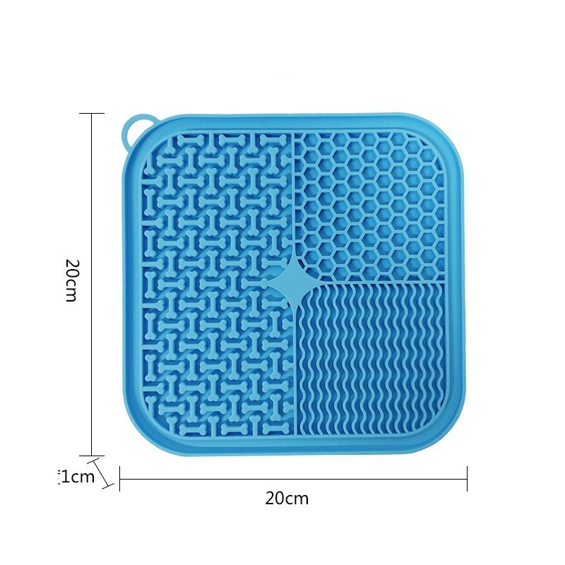 Alfombrilla de Alimentacion Lenta para Perro Gato Mascota