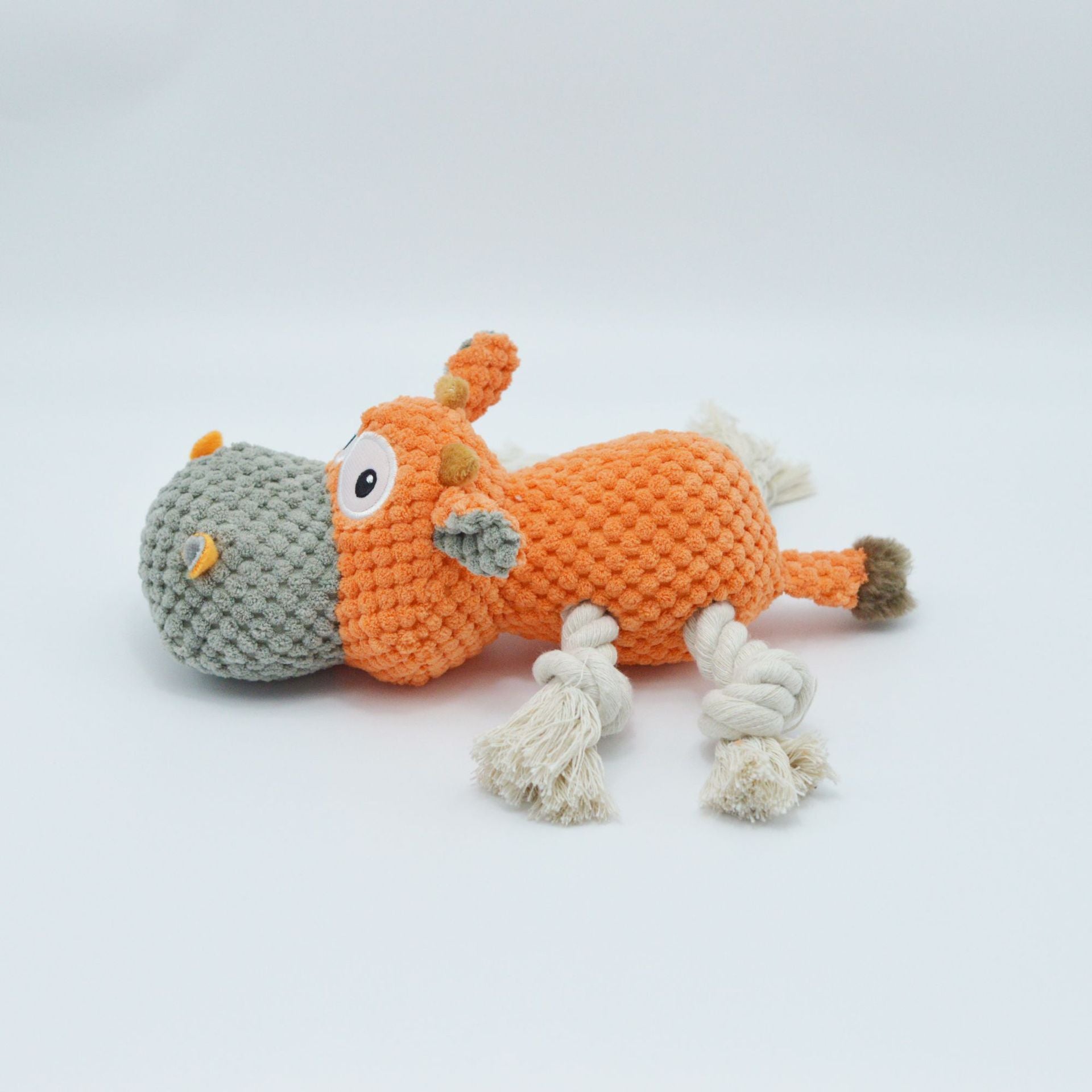 Juguete de Terciopelo y Cuerda con Sonido para Perro Mascota