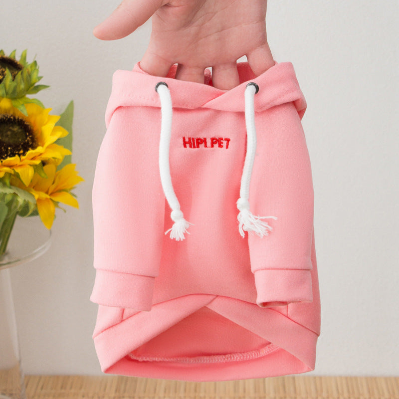 Ropa Sueter con Capucha para Perro Gato Mascotas