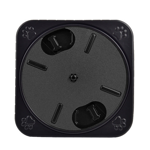 Comedero con Rascador para Perro y Gato Rotación de 360 grados.