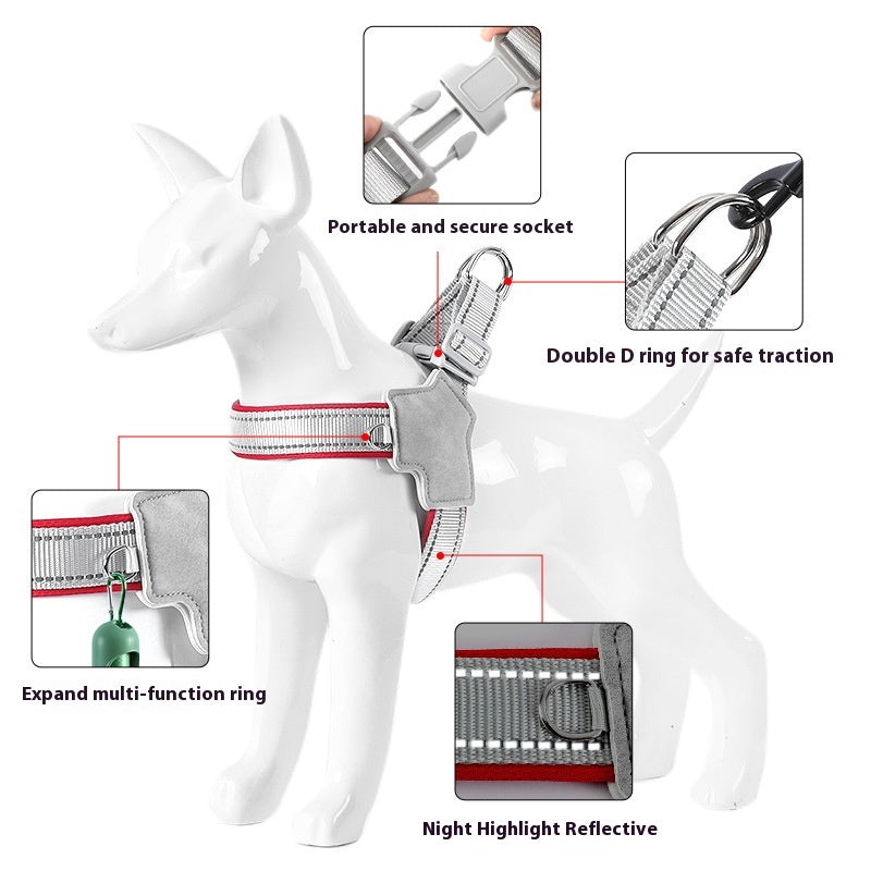Arnés para Perro Mascota Resistente Reflectante