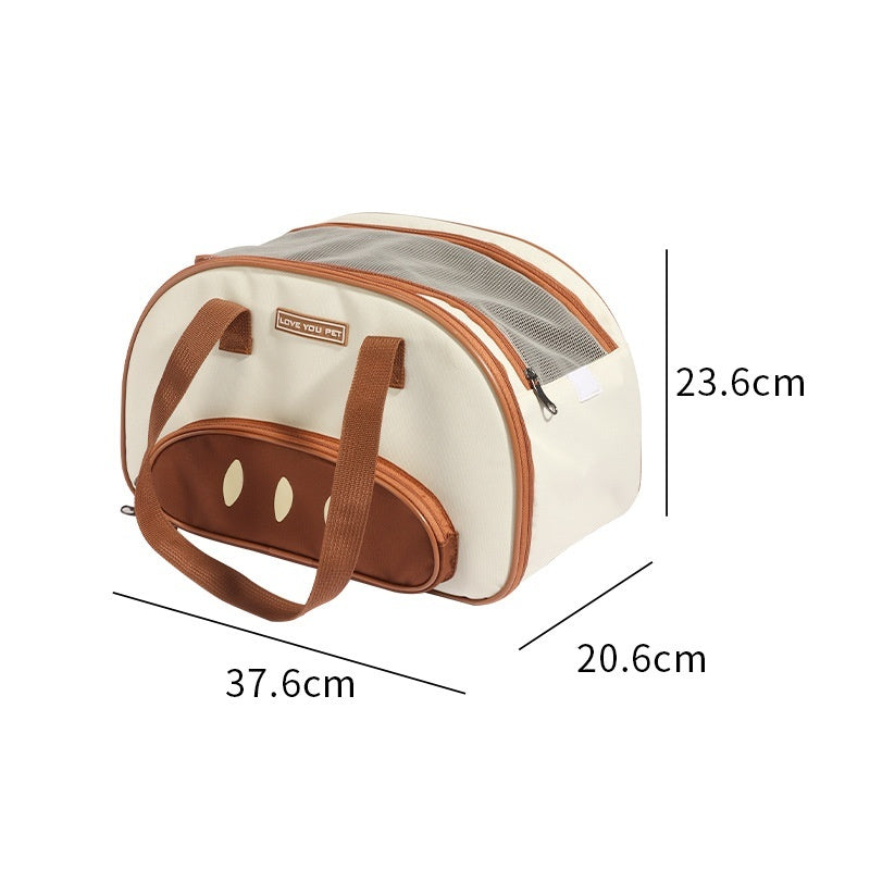 Bolsa Plegable para Perros y Gatos Gran Capacidad Transpirable.