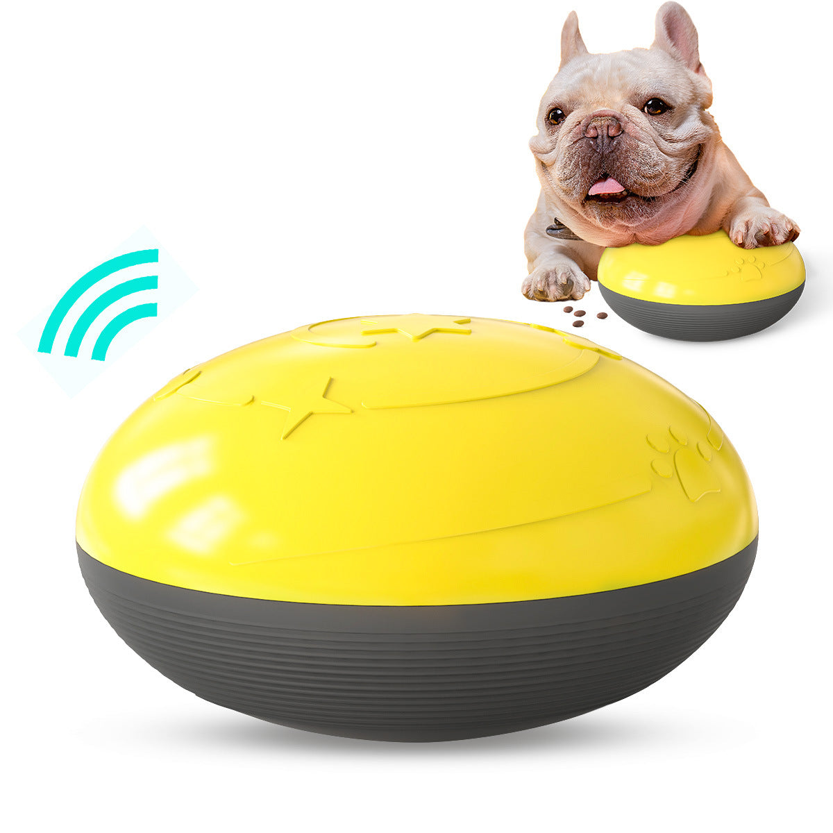 Juguete Dispensador de Comida con Sonido para Perro Mascota