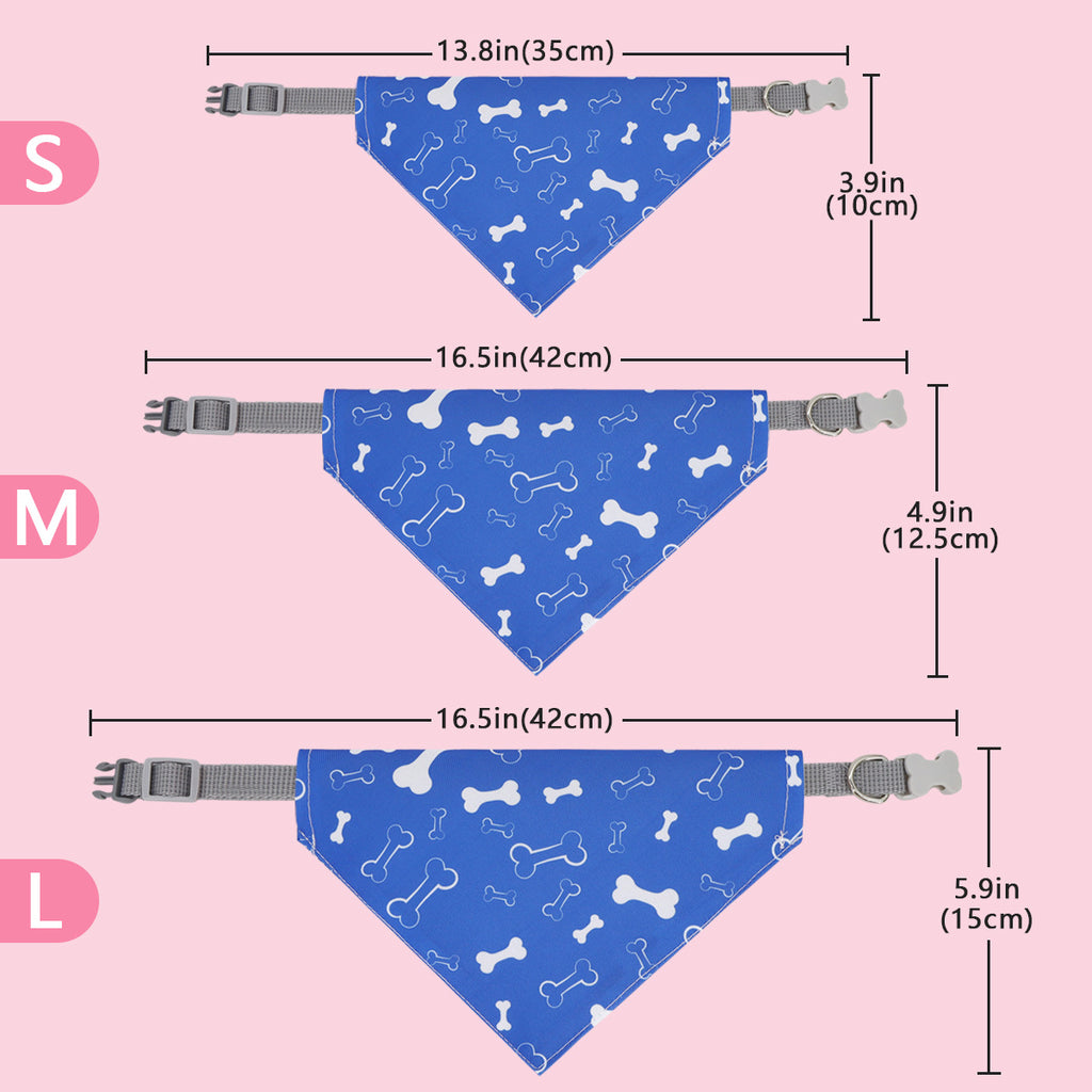 Pañuelo de Cuello Bandana para Perro Gato