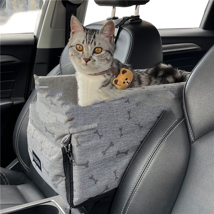 Cajon Transporte en Coche Perro Pequeño y Gato