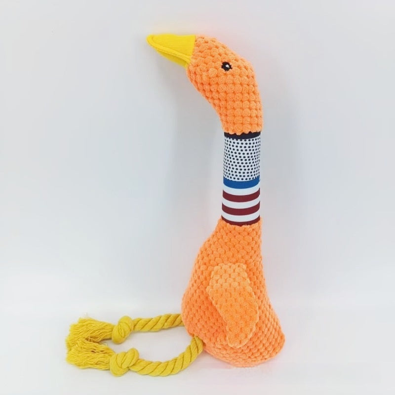 Juguete Oca de Peluche para Perro Resistente a Mordeduras