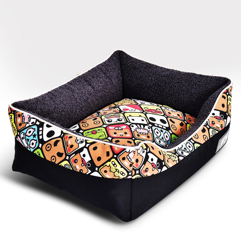 Cama Premium Diseño Elegante para Mascotas Perro Gato