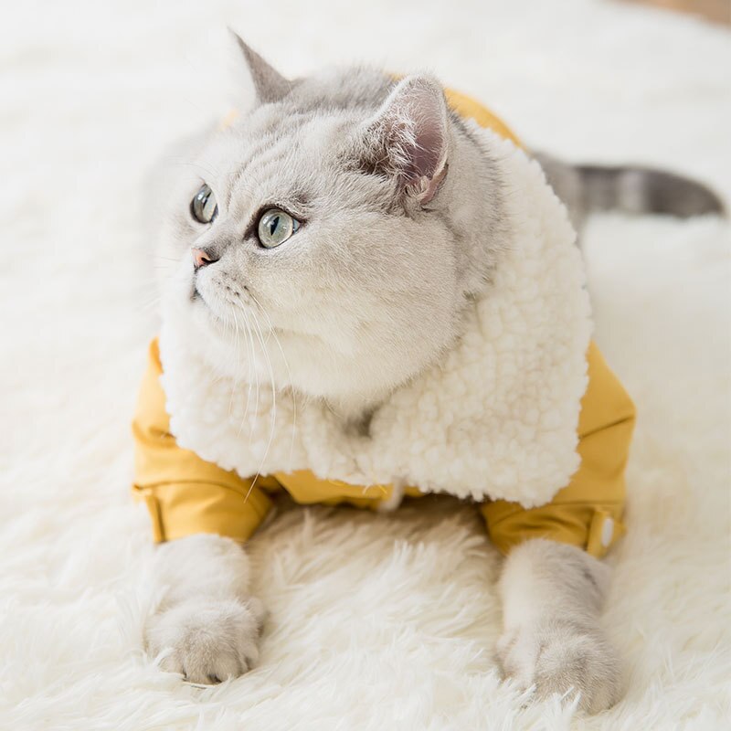 Chaqueta de Abrigo Gruesa de Invierno Cálida para Mascotas
