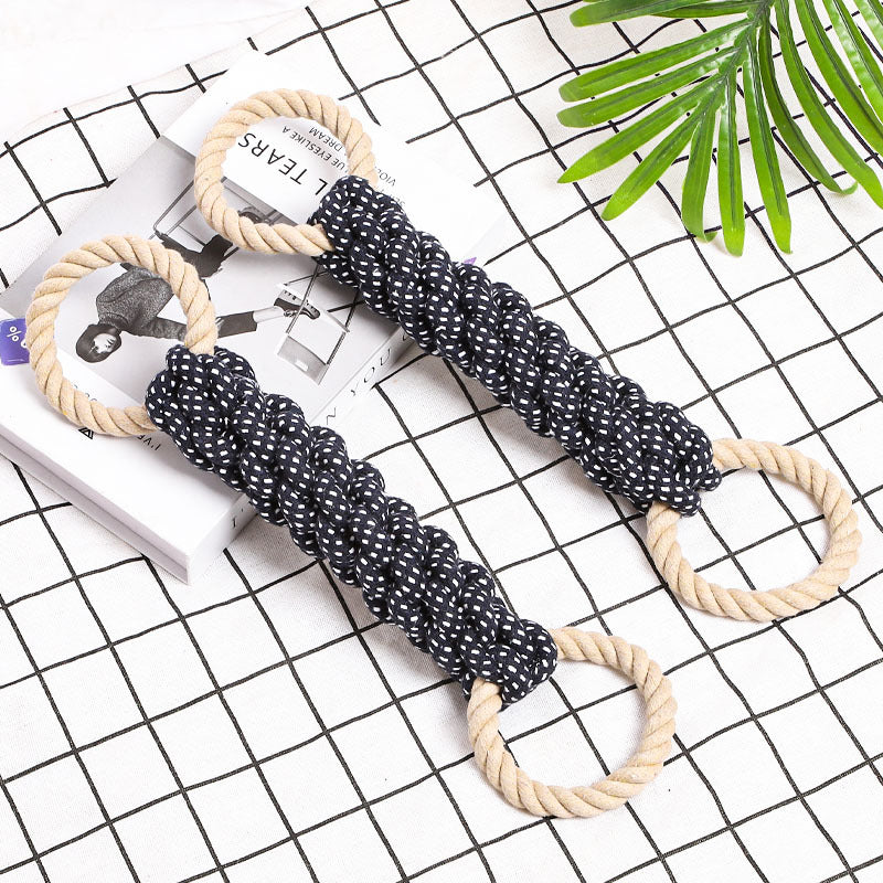 Juguete Robusto y Resistente a Mordeduras de Tira y Afloja para Perro.