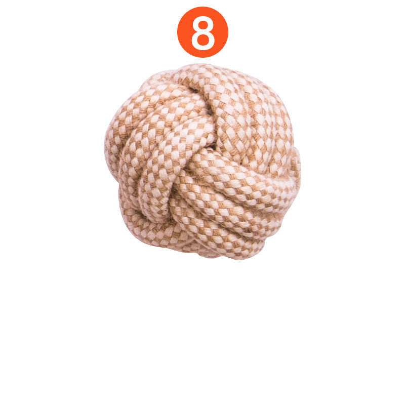 Juguete de Cuerda para Perro Mascota Limpieza Dientes.