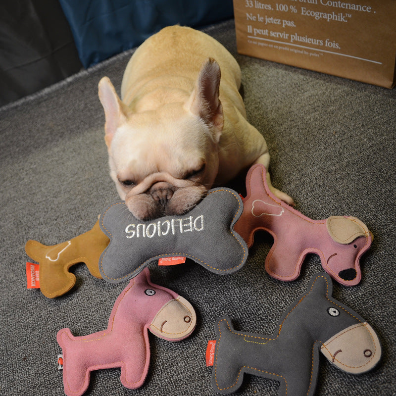 Juguete para Perro hecho de Piel de Vaca Bonitos Diseños