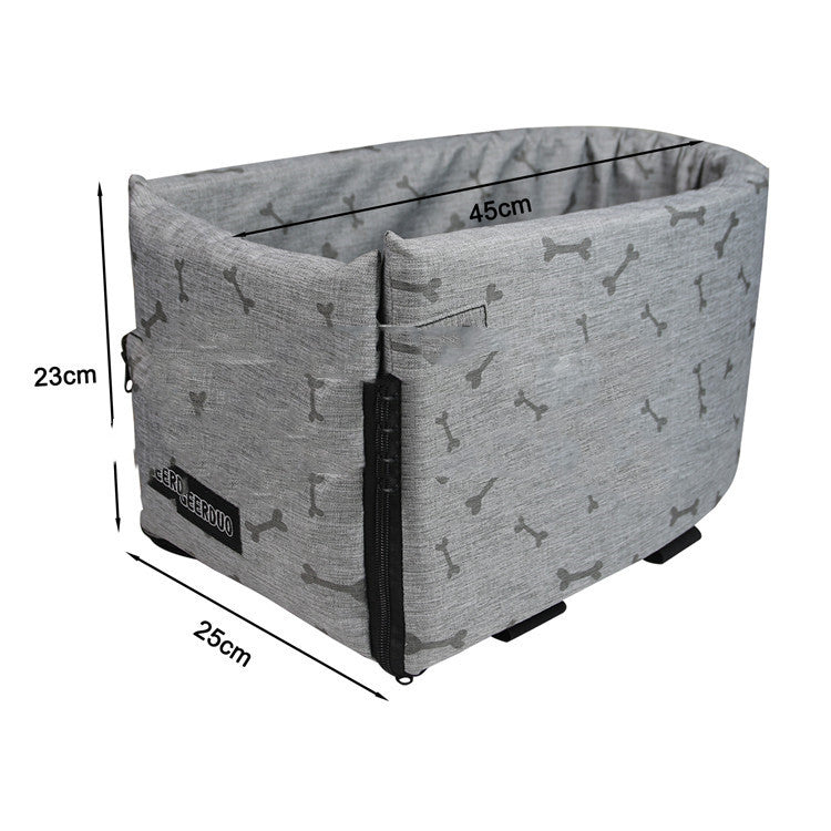 Cajon Transporte en Coche Perro Pequeño y Gato