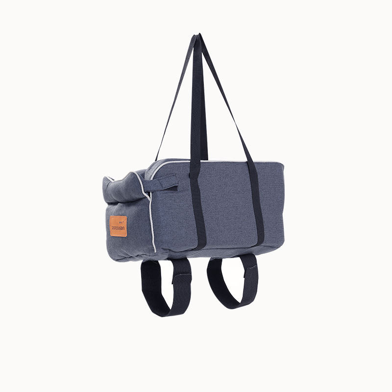 Asiento Caja Nido para Mascota Perro Pequeño Gato para Coche