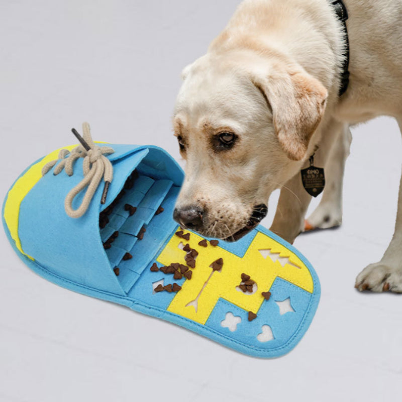 Juguete de comida lenta con sonido para perros