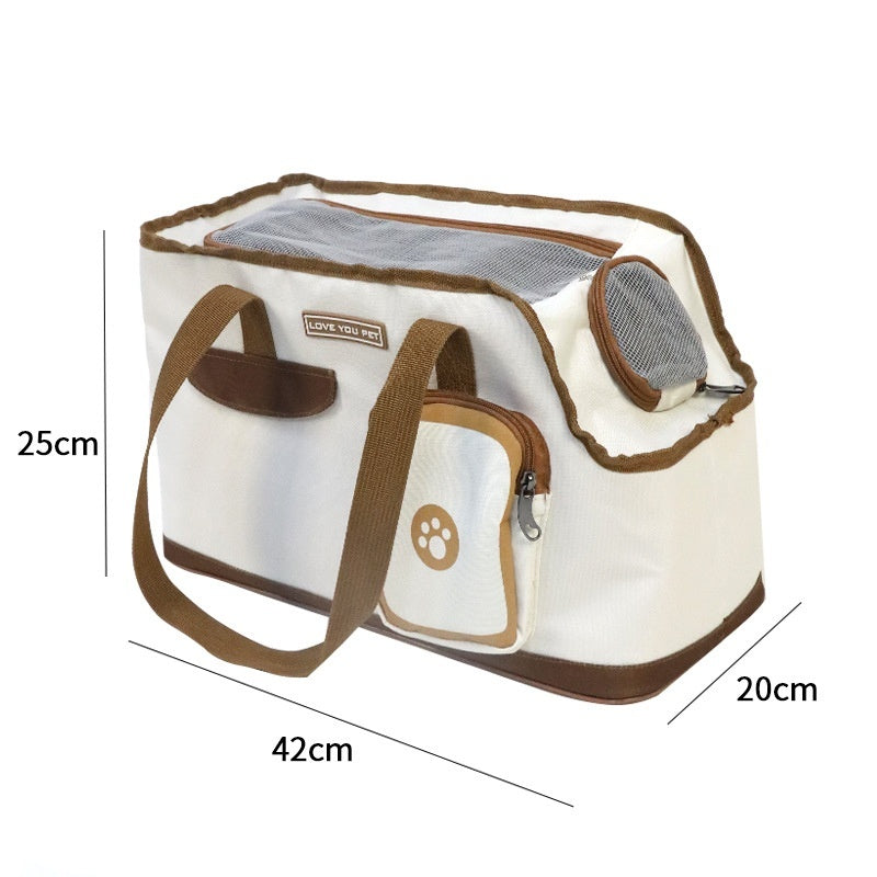 Bolsa Plegable para Perros y Gatos Gran Capacidad Transpirable.