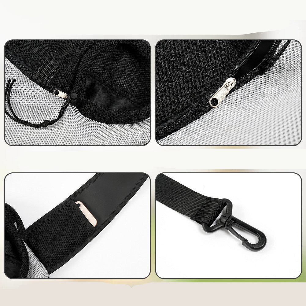 Mochila Bolsa Transporte Cruzada para Gato Perro Mascota