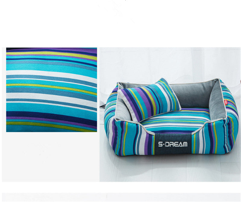 Cama para Mascota Cálida Invierno Extraíble y Lavable Perro Gato