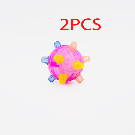 Pelota Bailarina con Luces Multicolor para Perro