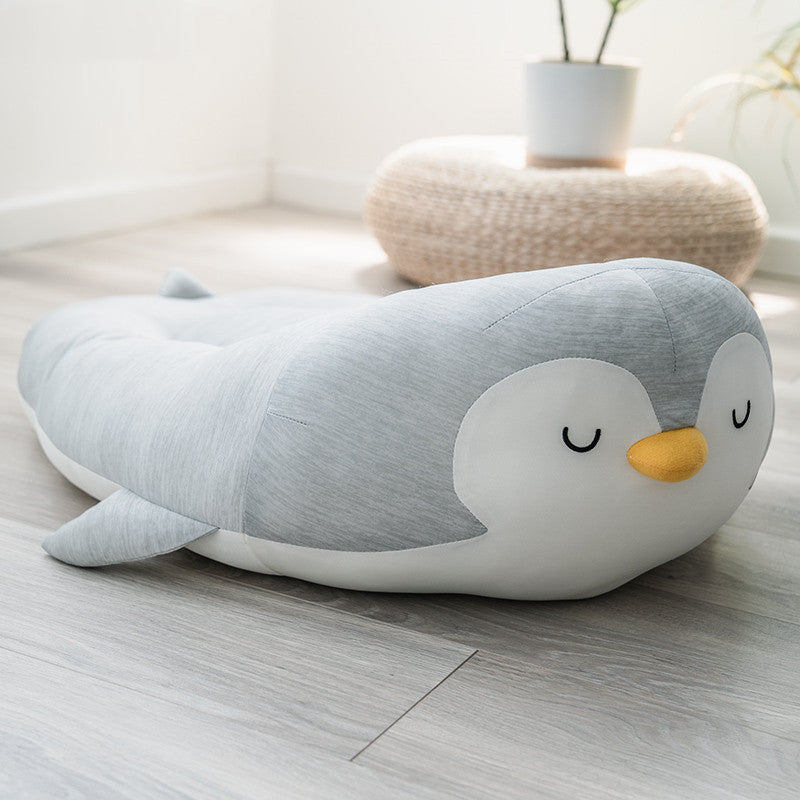 Cama Forma Oso Pingüino para Mascota Perro Gato Verano