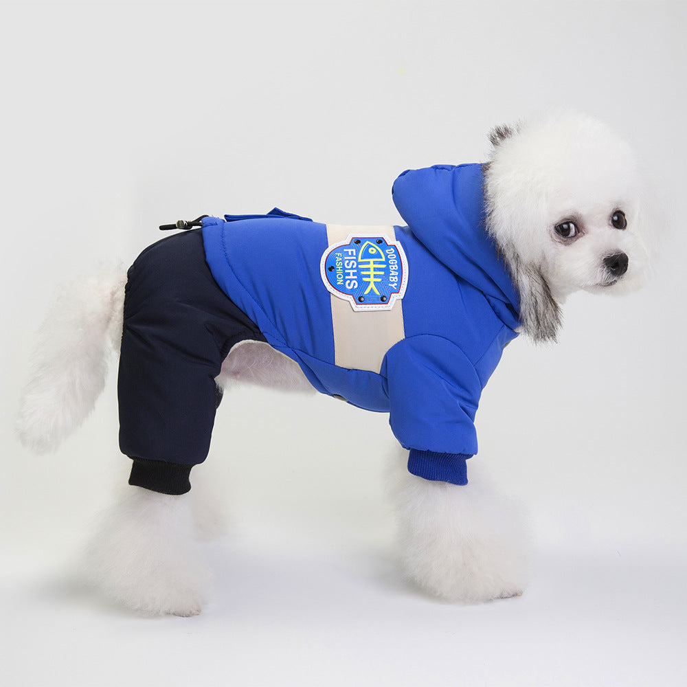 Ropa Chaqueta Invierno para Mascotas Abrigo de Nieve para Perro