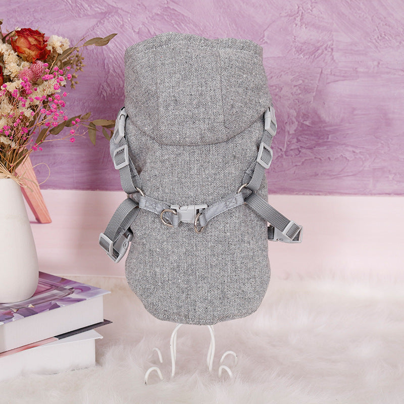 Sudadera Gruesa para Perro Mascotas con Pecho y Espalda