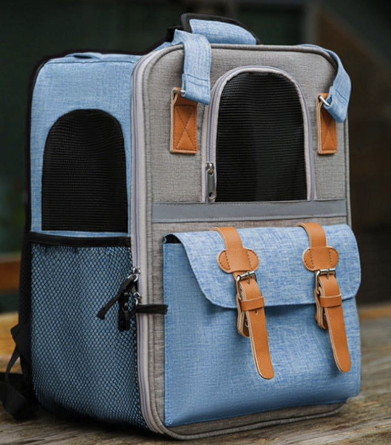 Mochila Transporte para Perro Gato Mascotas