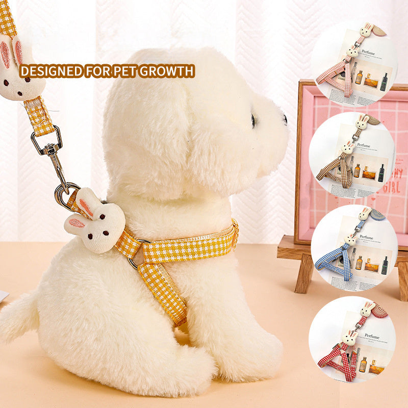 Arnés Nylon de Liberación Rápida para Perro Pequeño Gato Mascota Antitirones.