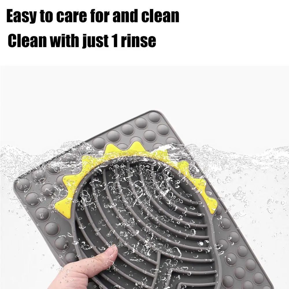 Comedero para Perro Gato Mascota de Alimentación Lenta con Tapete para Lamer