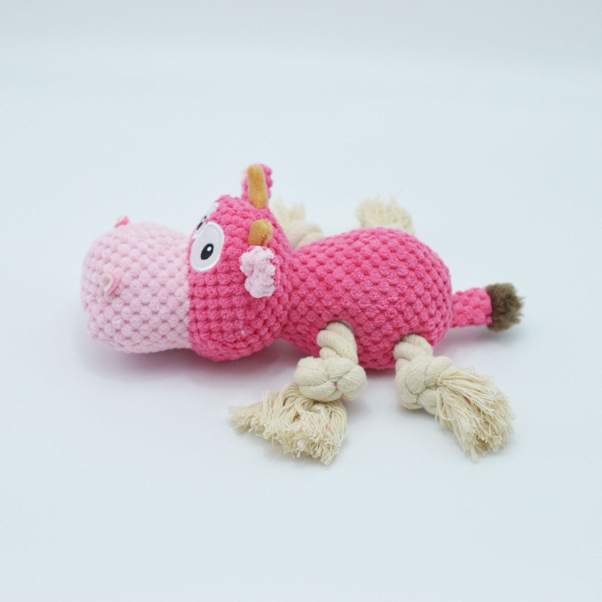 Juguete de Terciopelo y Cuerda con Sonido para Perro Mascota