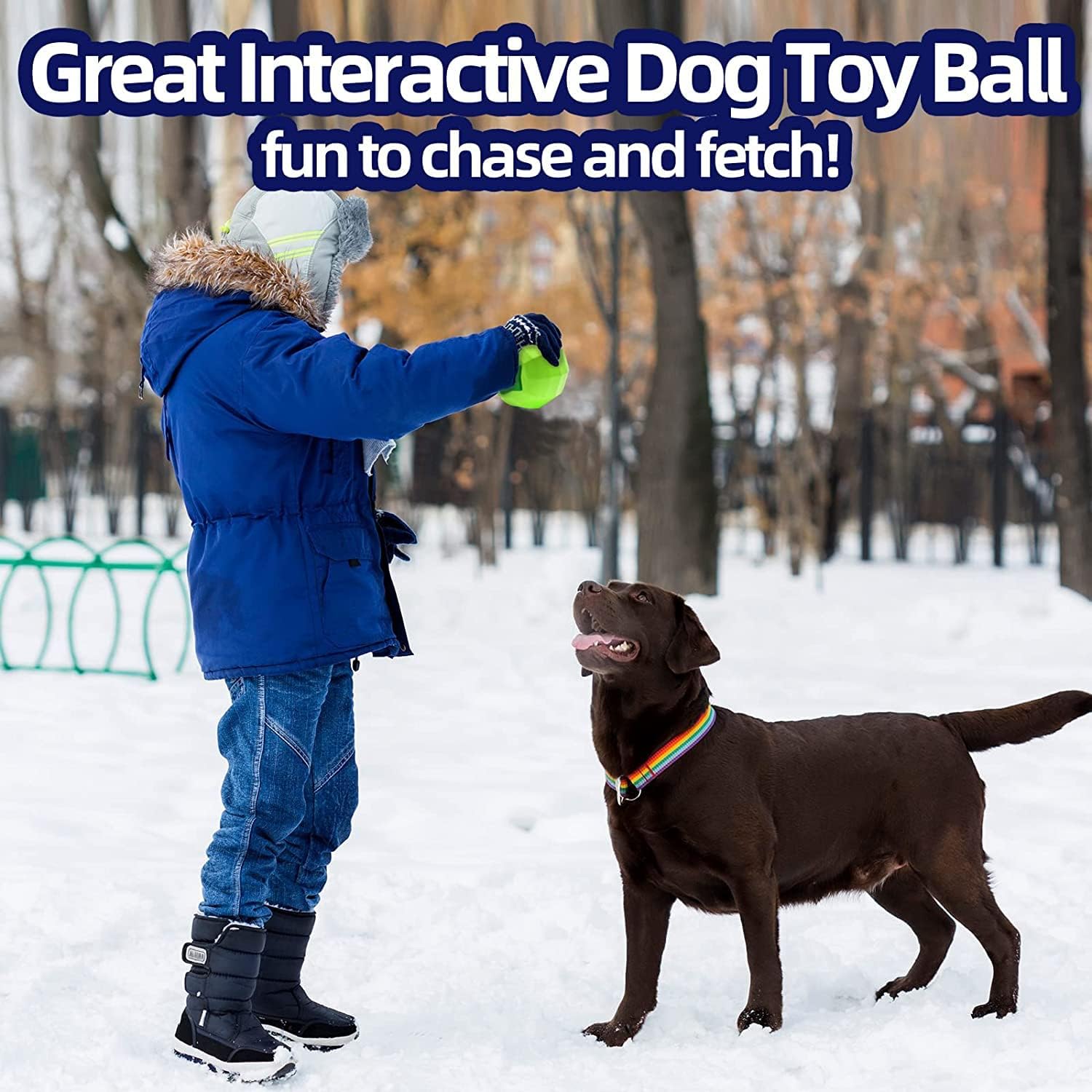 Juguete Interactivo Pelota Chirriante para Perro Mascota Hiperactivo.