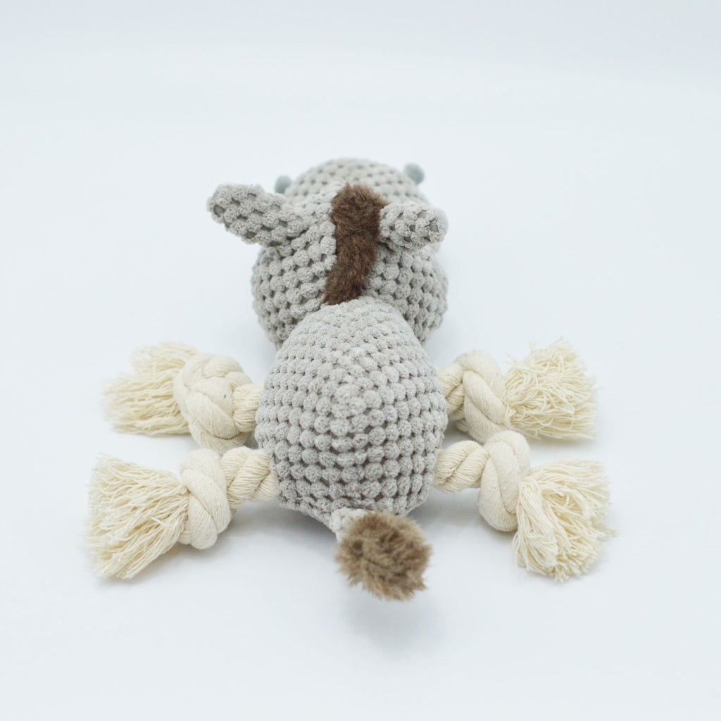 Juguete Peluche para Perro Mascota con Sonido de Rebuzno de Burro