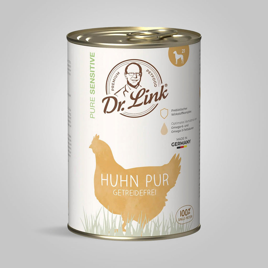 Lata de Comida Cocinada Pollo 100% Natural para Perro