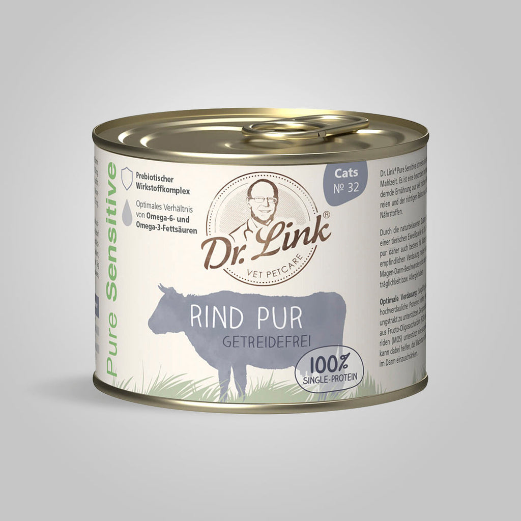 Lata de Comida Húmeda Carne de Ternera 100% Natural para Gato