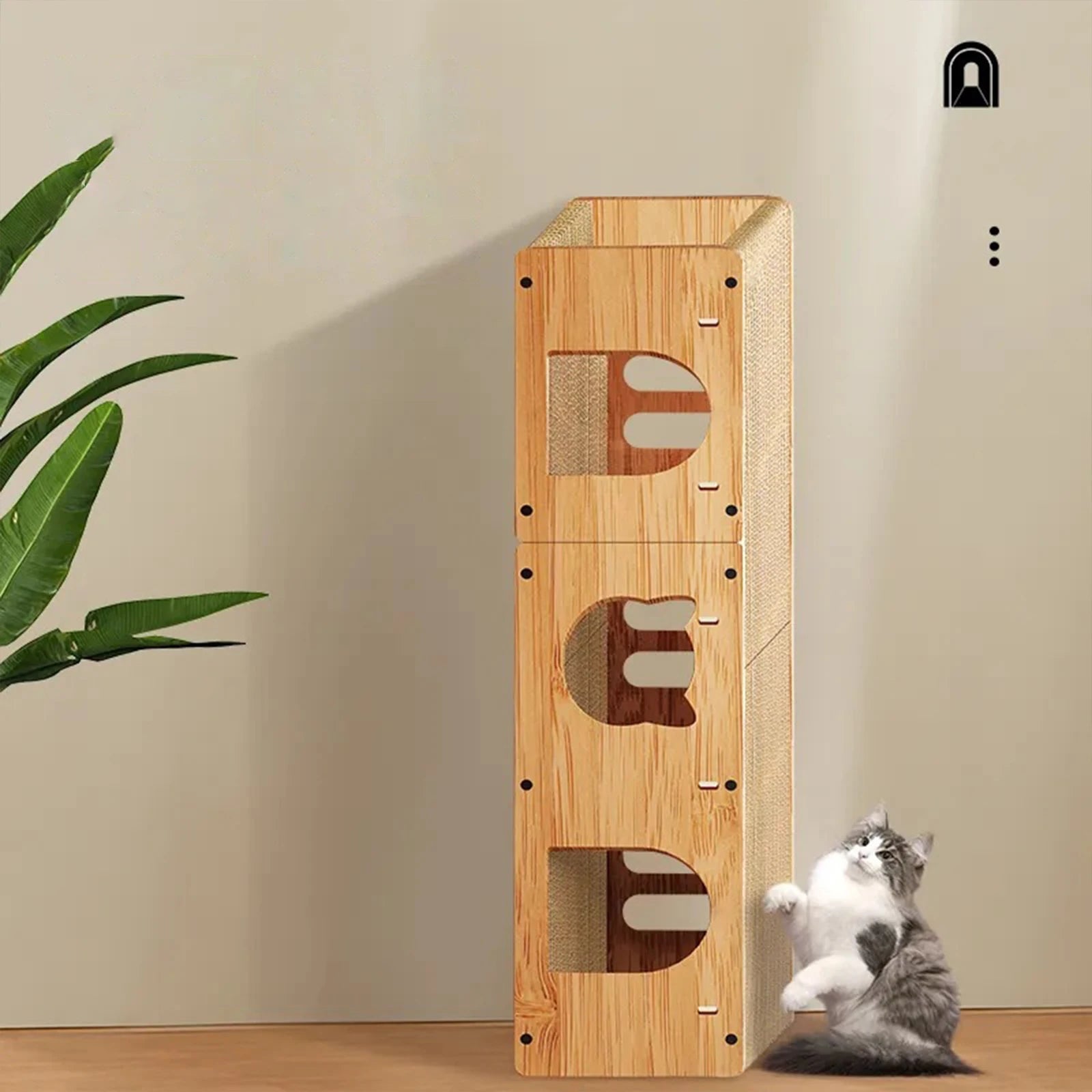 Túnel para gatos, rascador, resistente, multiusos, ideal para regalar a gatitos. Juguete interactivo para gatos.