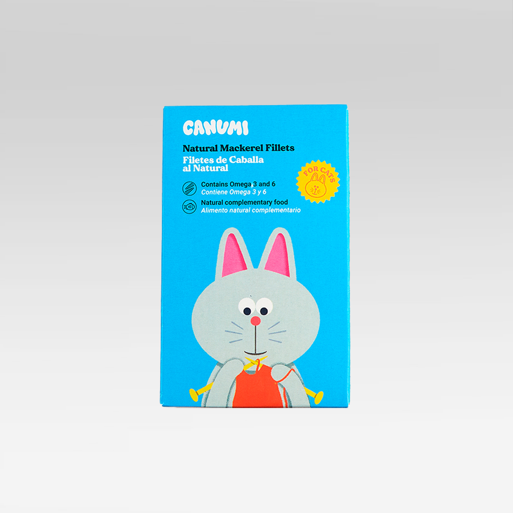 Conserva Pescado Natural Filetes de Caballa Atlantica para Gato