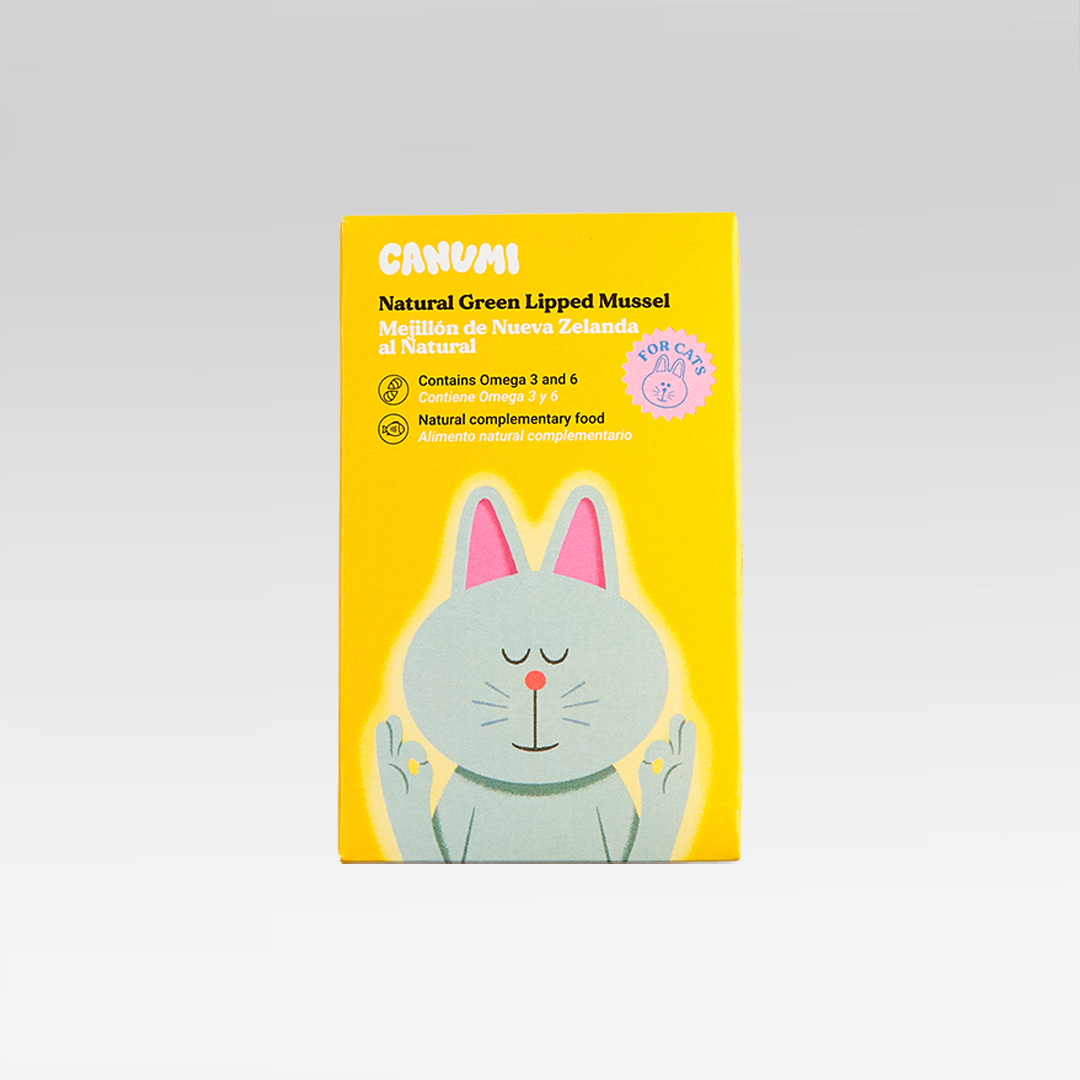 Conserva de Pescado Natural Mejillón de Labio Verde de Nueva Zelanda para Gato Condroprotector natural