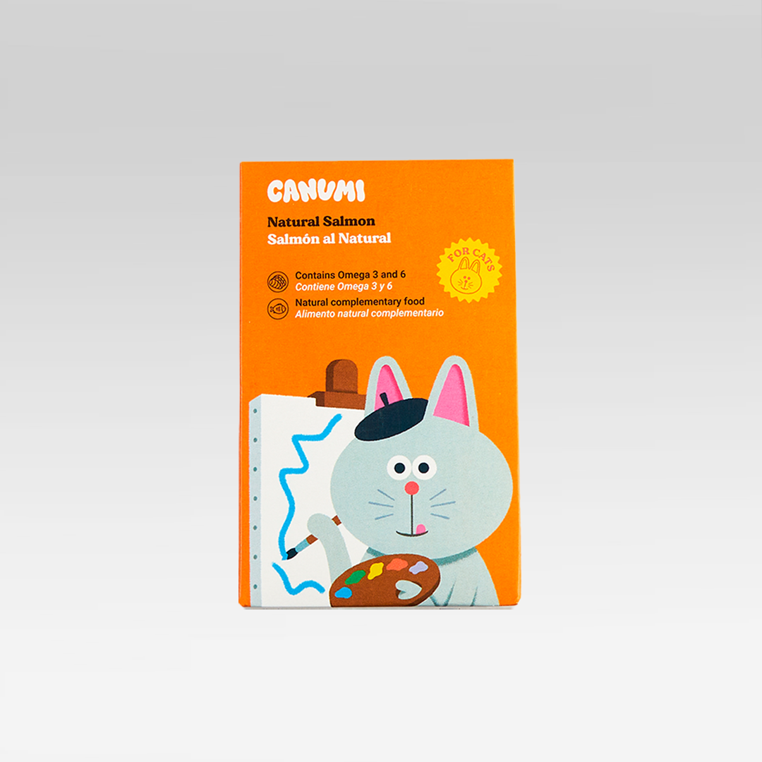 Conserva de Pescado Natural Salmón al Natural para Gato