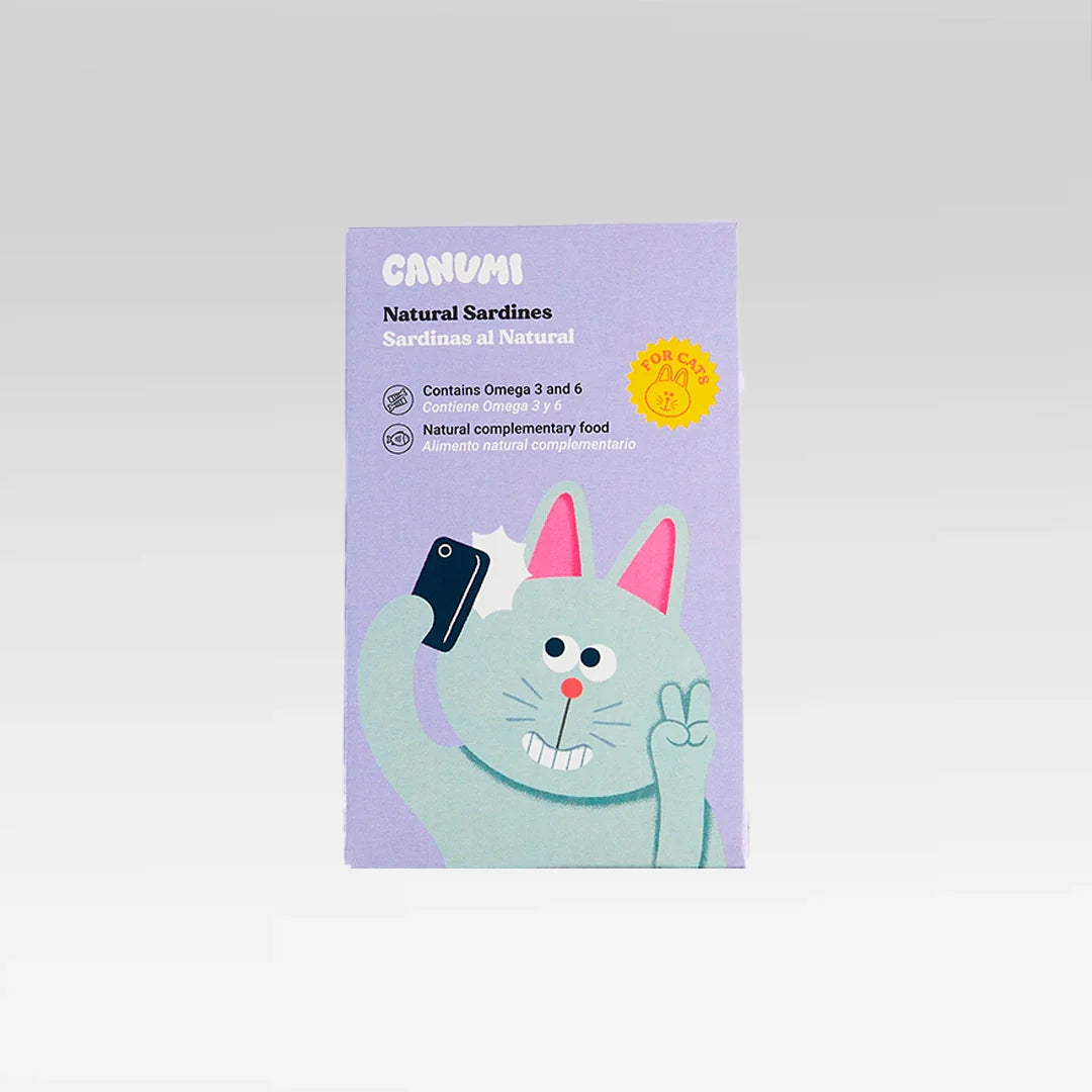 Conserva de Pescado Natural Sardinas para Gato