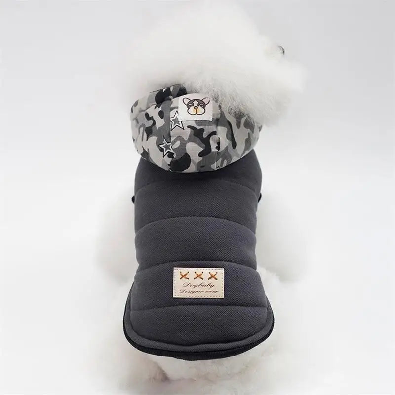 Ropa cálida para perros, de algodón, de Rusia, para invierno, gruesa, chaqueta, abrigo
